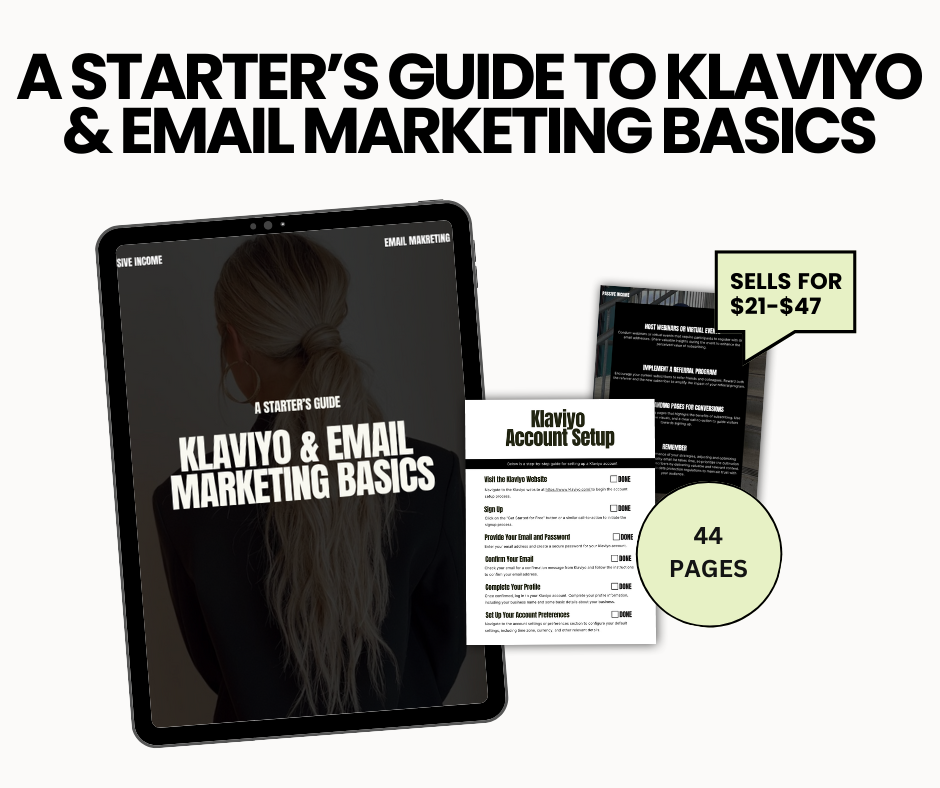 5 PRODUCT BUNDLE | YOUR STARTER GUIDE to digital marketing