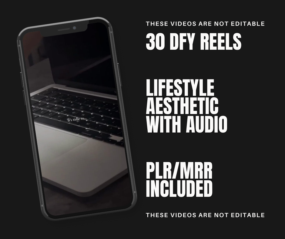 30+ Exclusive Done For You Reels