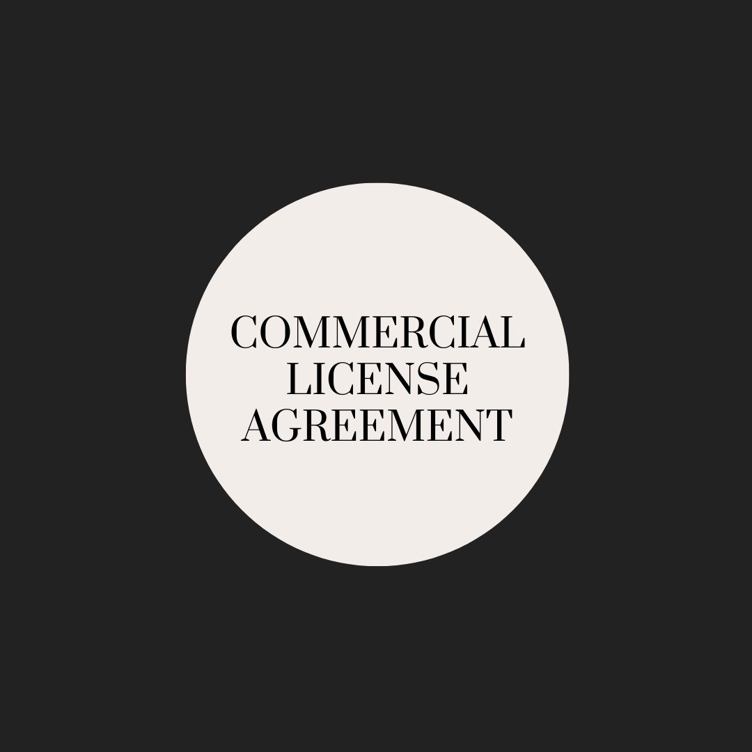 Commercial License Agreement