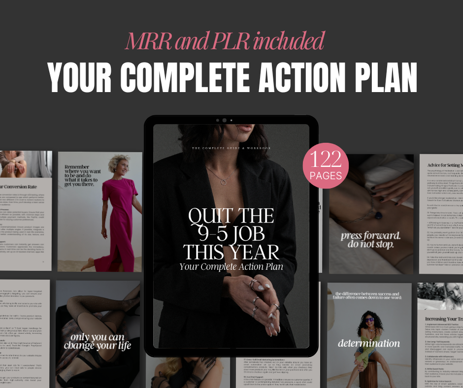 Quit the 9-5 Job This Year - Your Complete Action Plan!