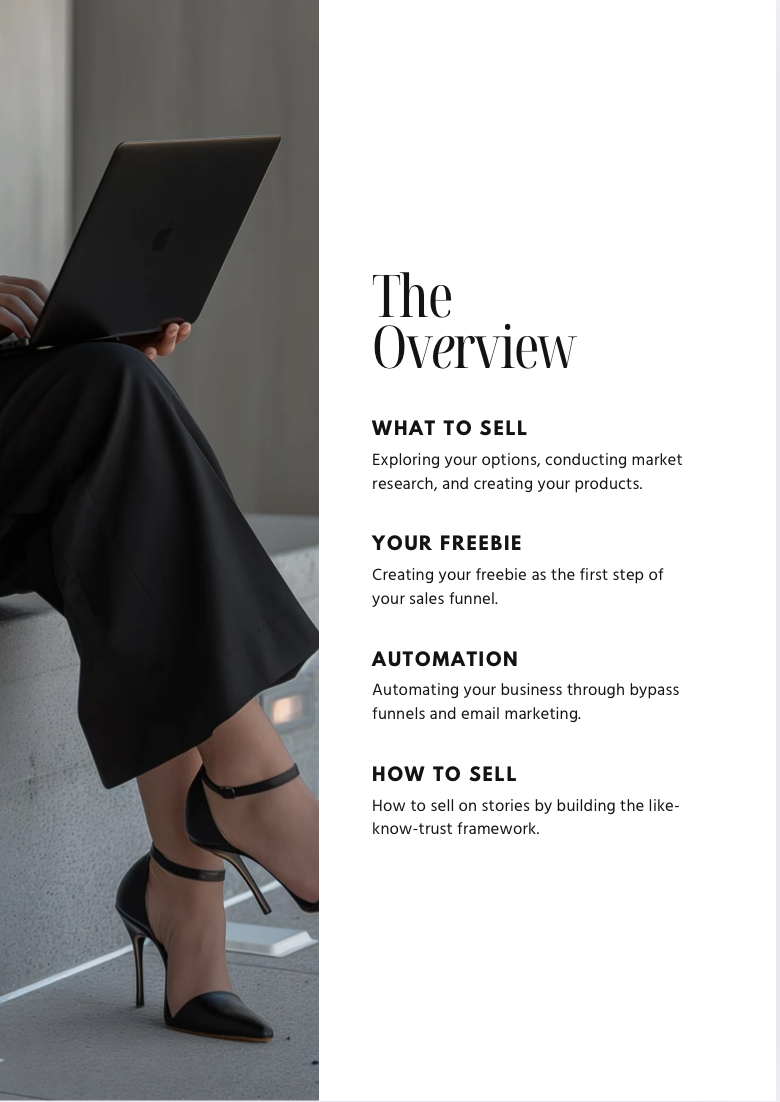 The Selling Formula | How to sell digital products with INSTAGRAM