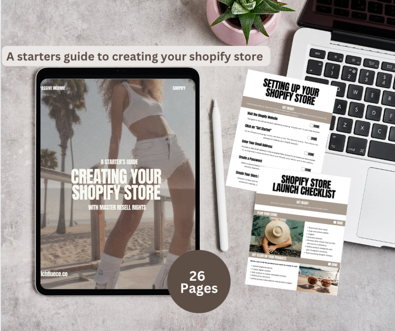 How to Start Your own Shopify Store - MRR