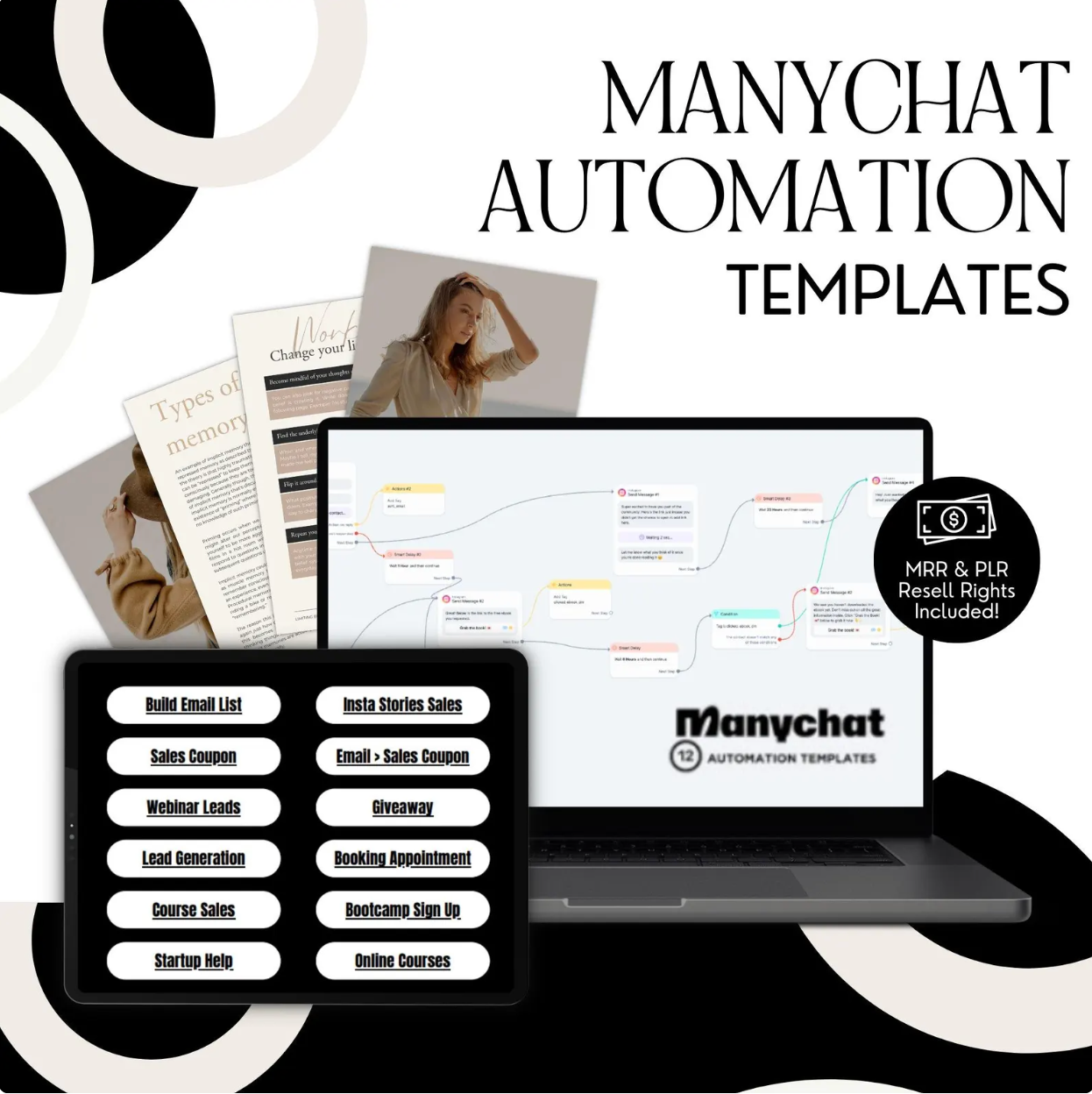 Automate Like a Pro: 12 Plug-and-Play ManyChat Templates to Scale Your Business