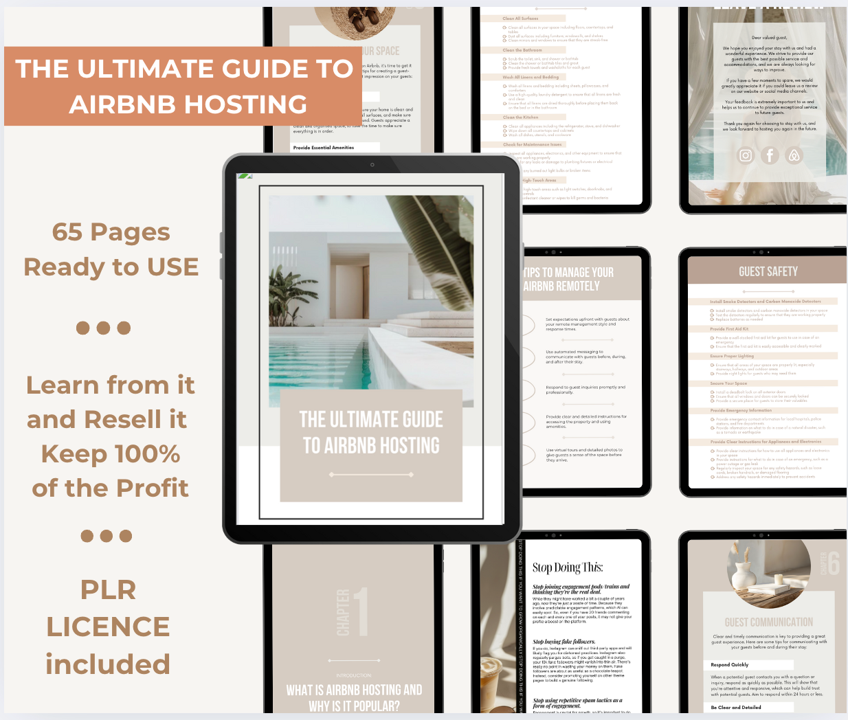 ULTIMATE AIRBNB HOSTING BUNDLE (PLR LICENSE INCLUDED)