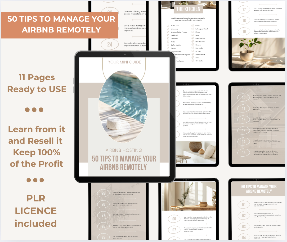 ULTIMATE AIRBNB HOSTING BUNDLE (PLR LICENSE INCLUDED)