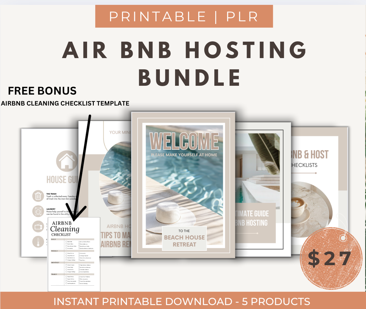ULTIMATE AIRBNB HOSTING BUNDLE (PLR LICENSE INCLUDED)