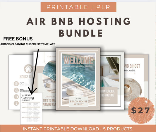 ULTIMATE AIRBNB HOSTING BUNDLE (PLR LICENSE INCLUDED)