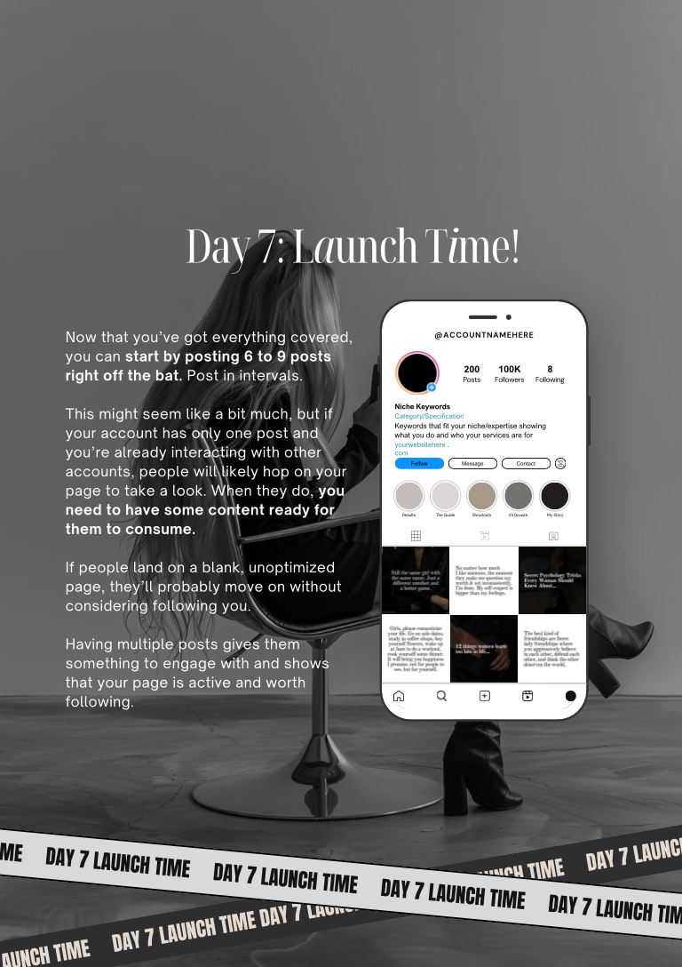 The 7-DAY Launch BLUEPRINT | MRR