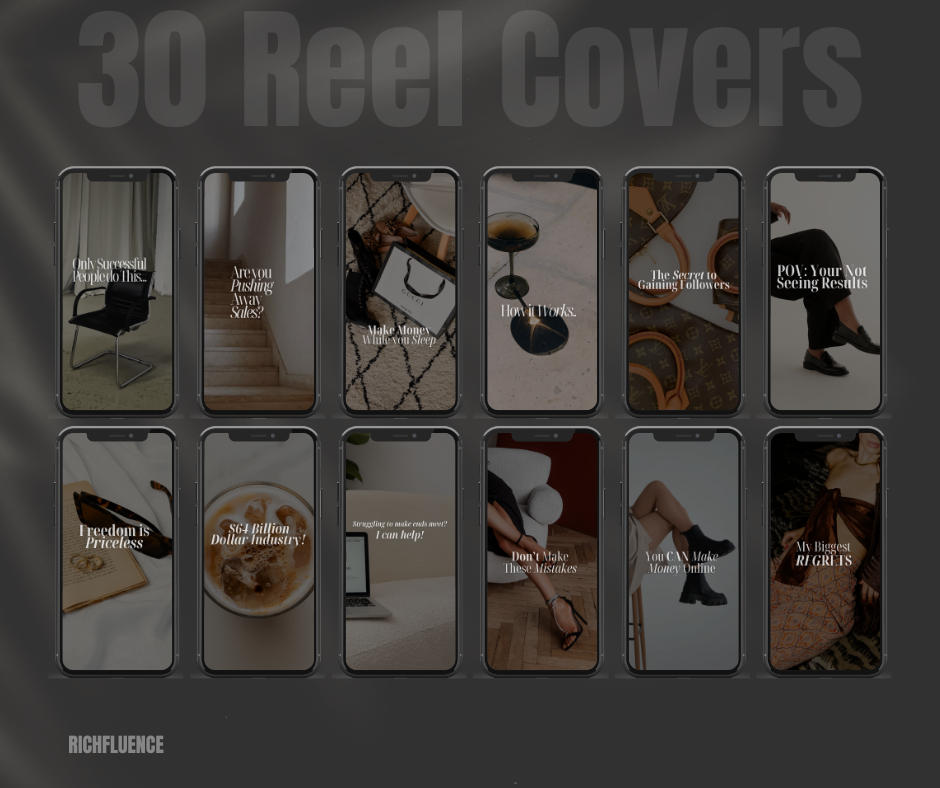 Vol 3. Instagram Reels, Hooks, Captions & Reel Covers